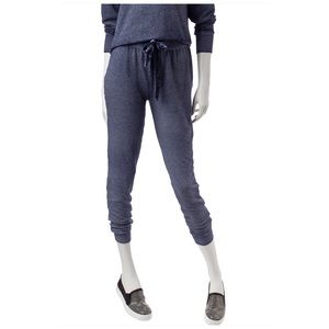Wallflower Pants - Blue Burnwash Jogger Pants with Drawstring Sz L Wallflower Pants - Blue Burnwash Jogger Pants with Drawstring Sz L
